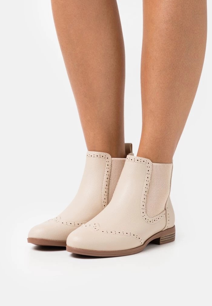 Bottines ANNA FIELD Anna Field Ankle Boots Beige Femme | KUL-9043734